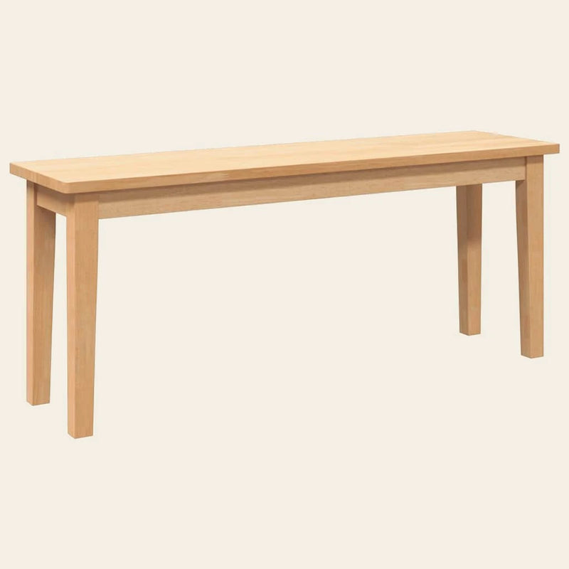 Banc de lit en hévéa massif, Verdeau