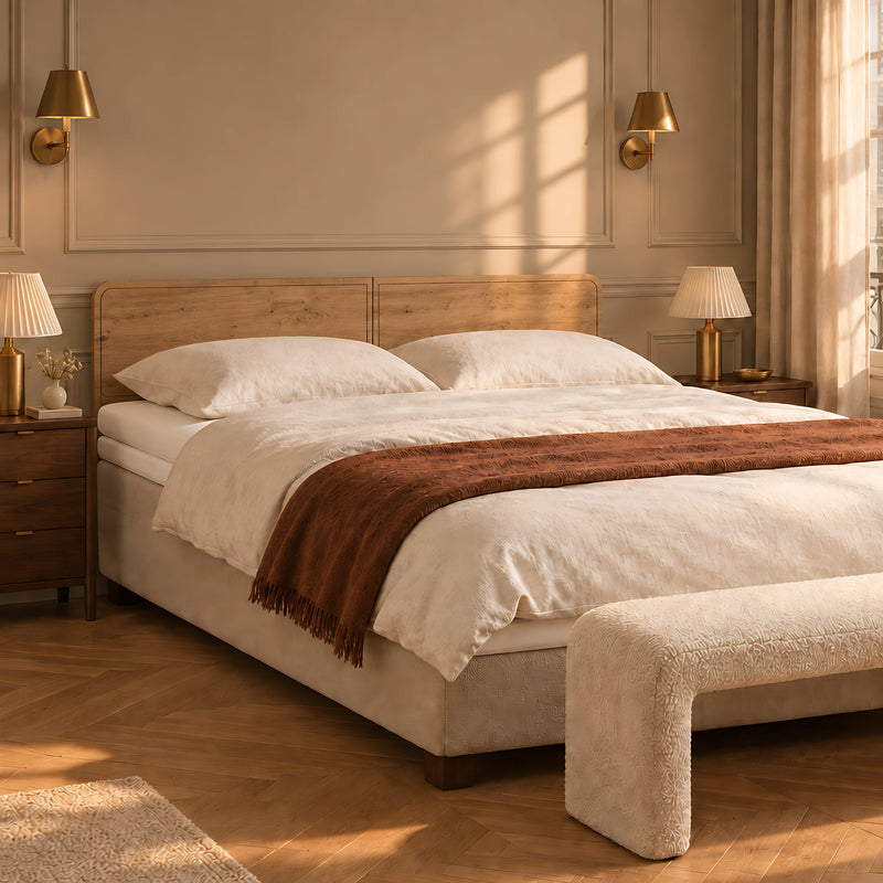 Tête de lit en bois à poser, Odéon