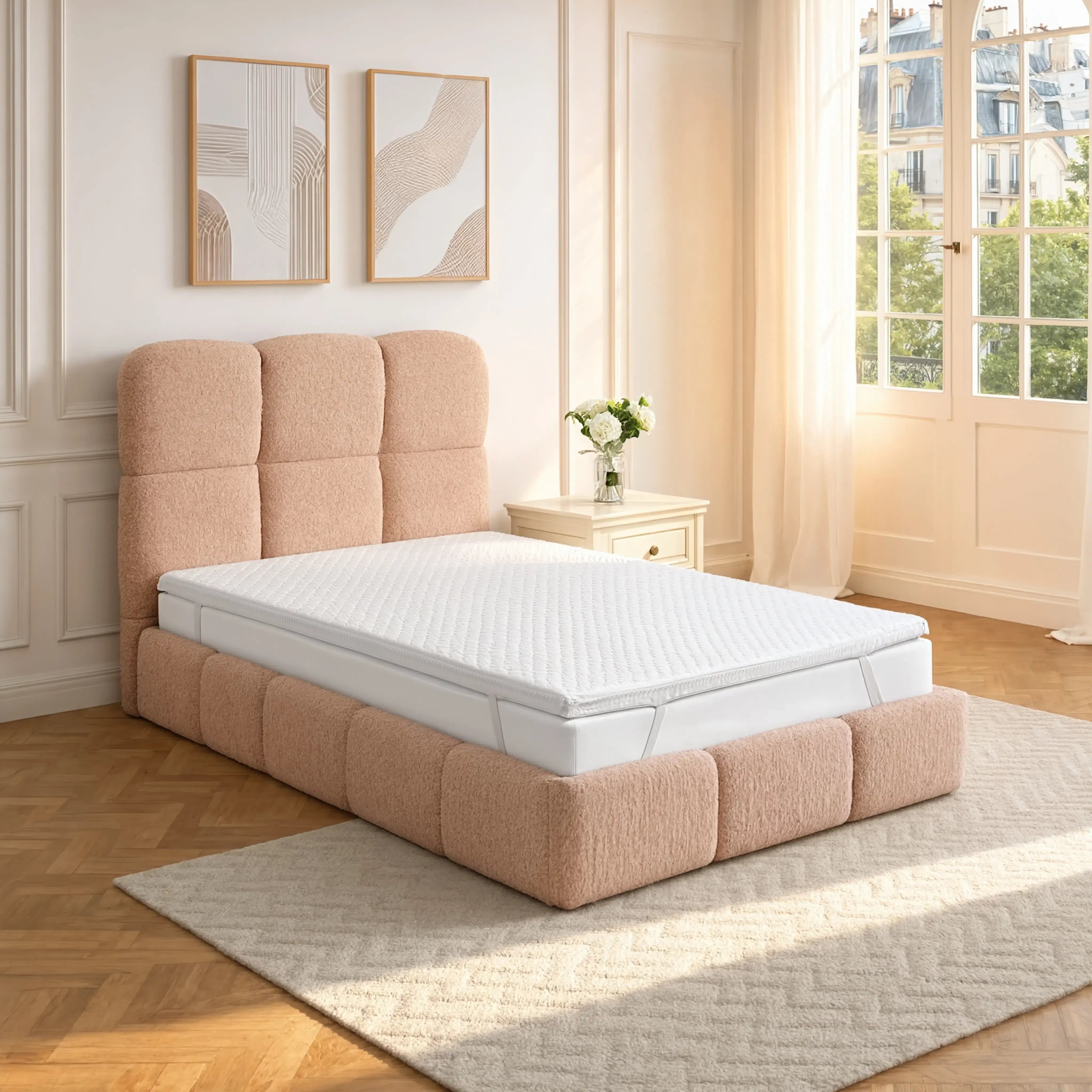 Surmatelas 90X190 Mémoire de Forme