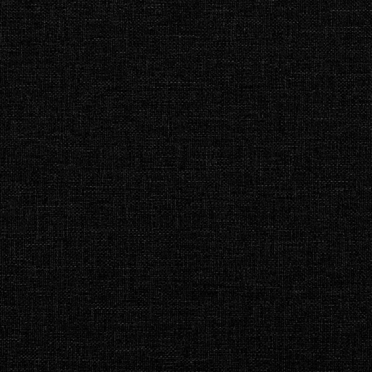 Gros plan sur le tissu noir du banc de lit Colbert