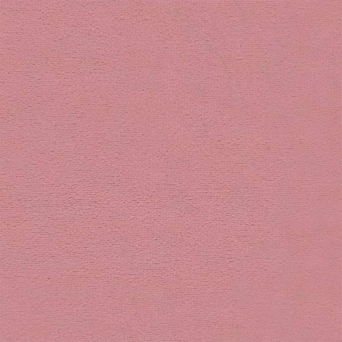 Gros plan sur le velours vieux rose du banc de lit Jouffroy