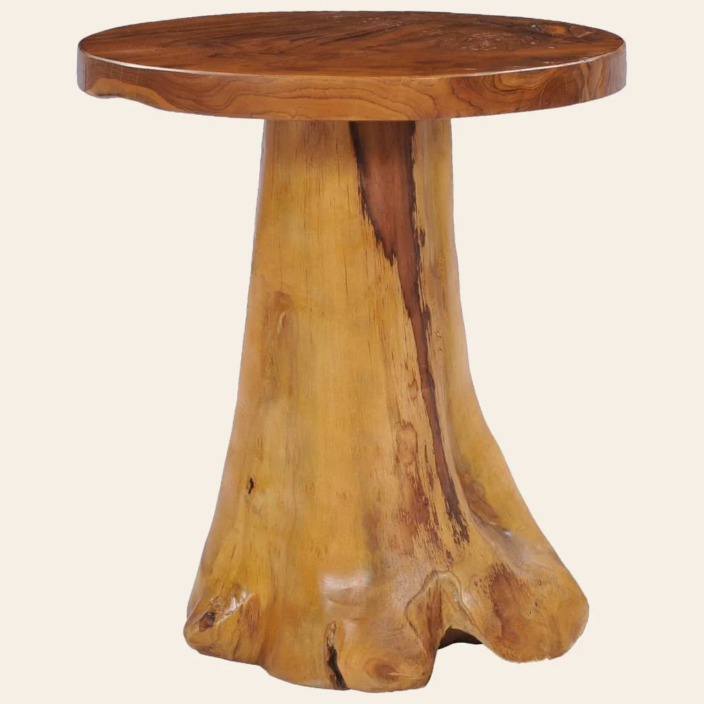 Table basse en teck massif Rosée, Atelier Dormance